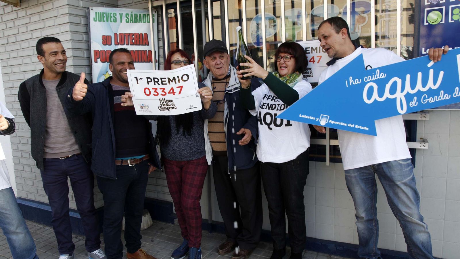 El primer "Gordo" que cayó en Ayamonte en el 2018