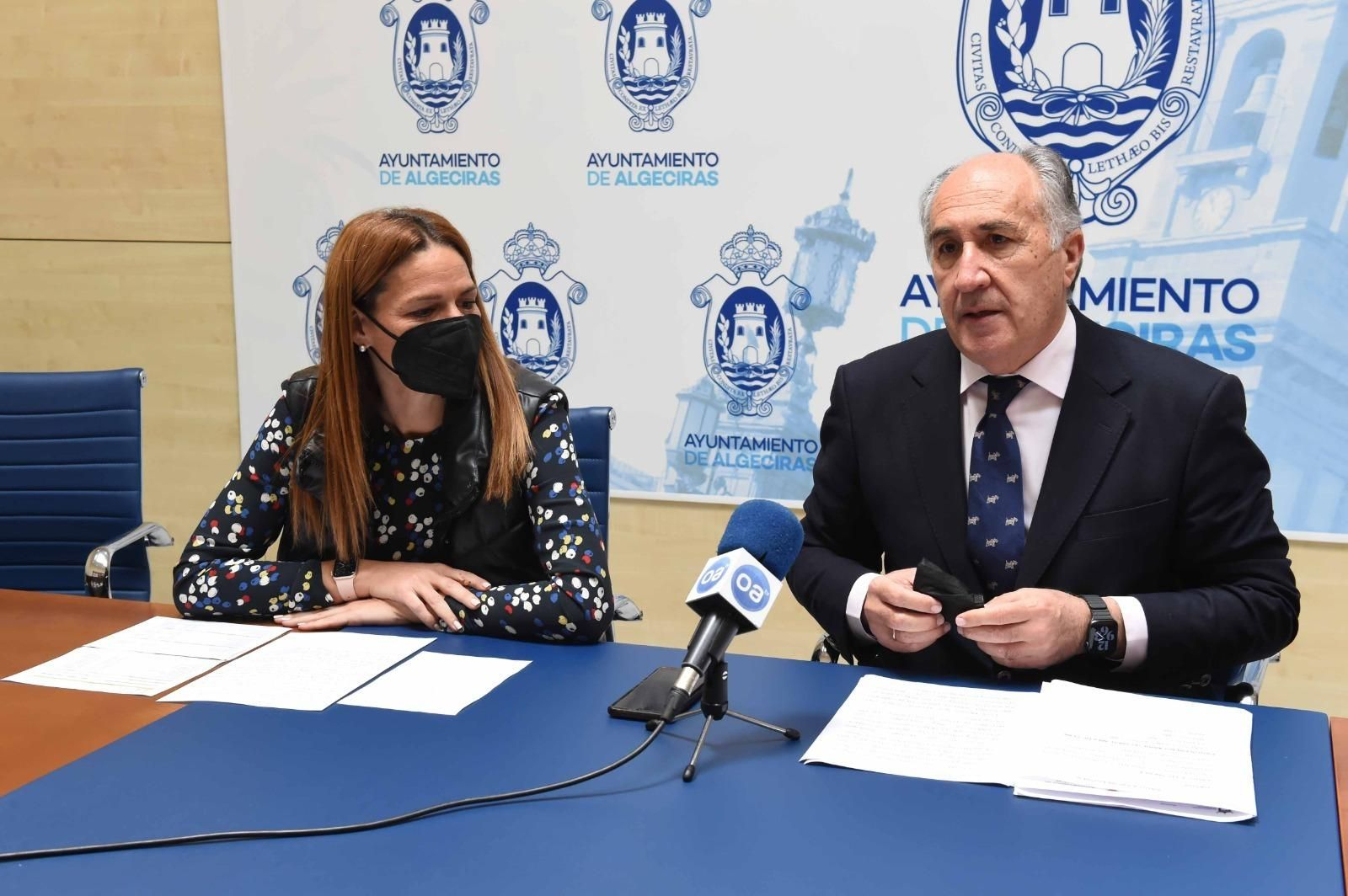 María Solanes y José Ignacio Landaluce.