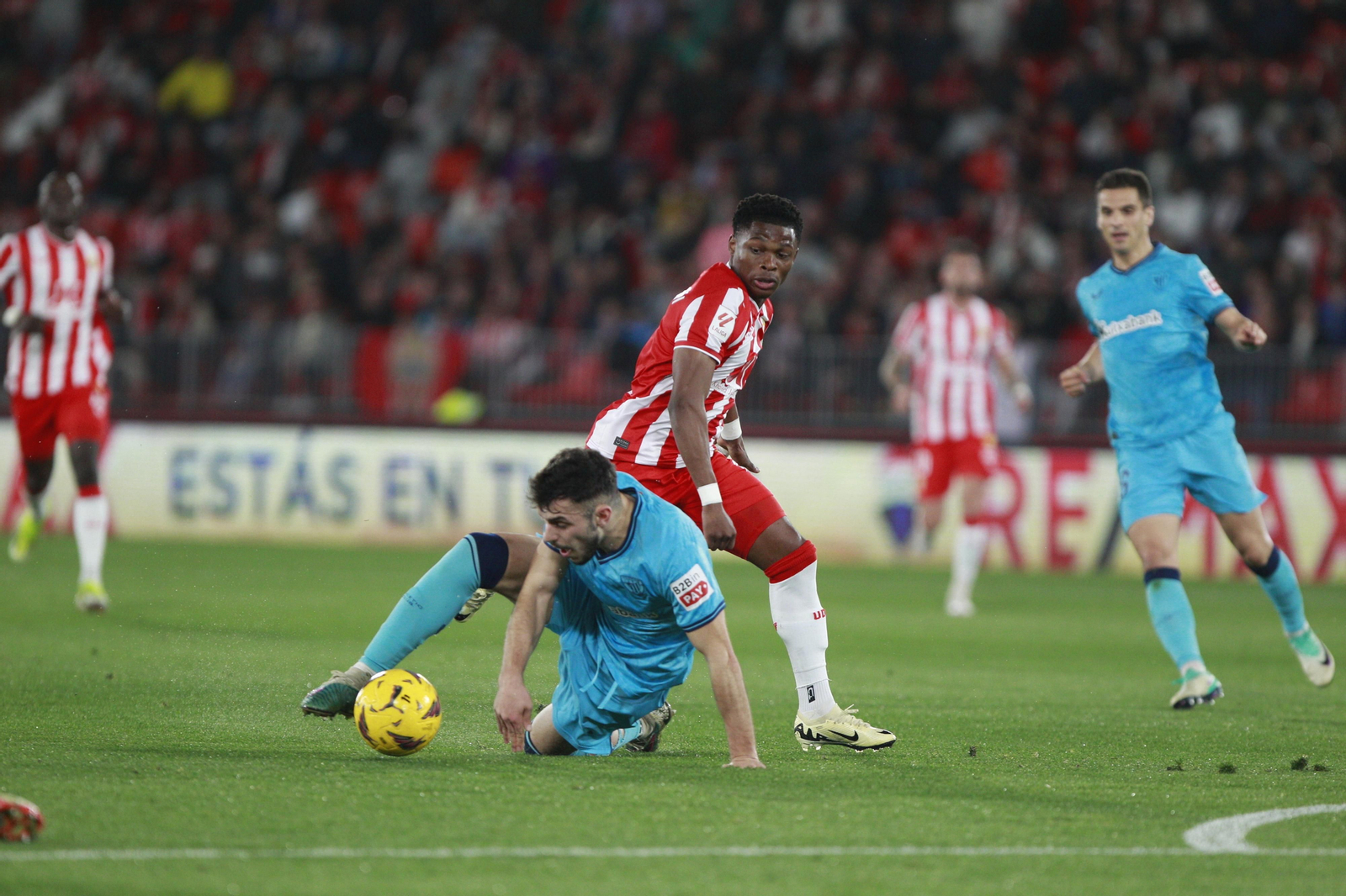 Las mejores imágenes del partido U.D. Almería-Athletic de Bilbao