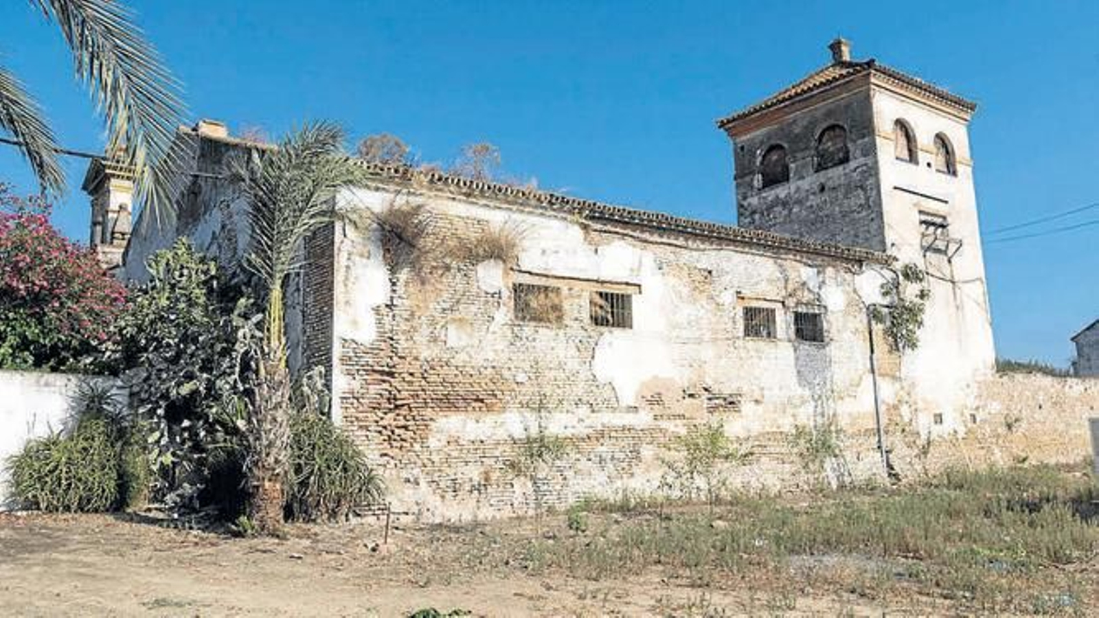 Una imagen del caserío del Cortijo Gambogaz, tal y como está en la actualidad.