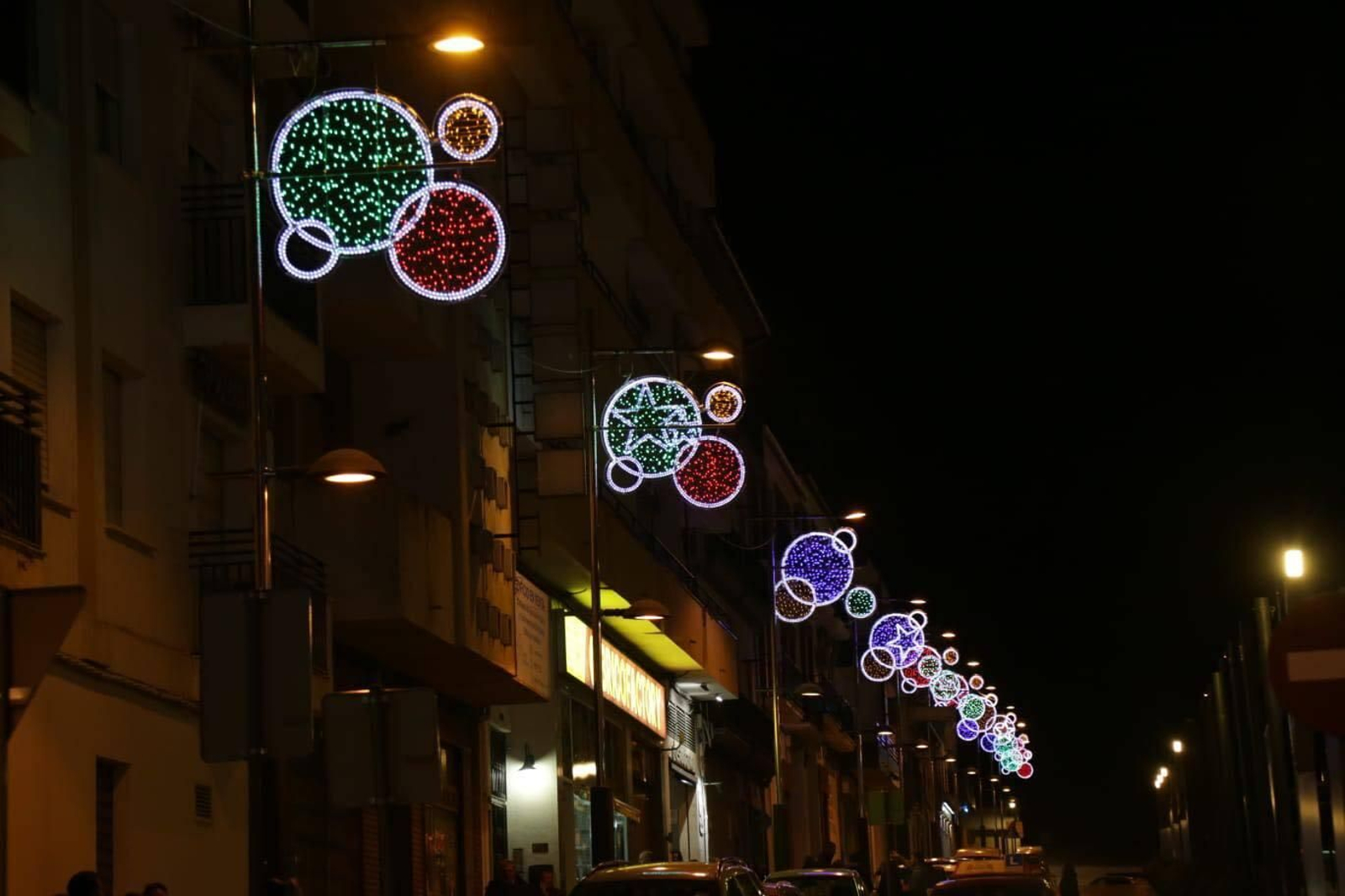 Un recorrido en fotografías por las luces de Navidad de Pozoblanco