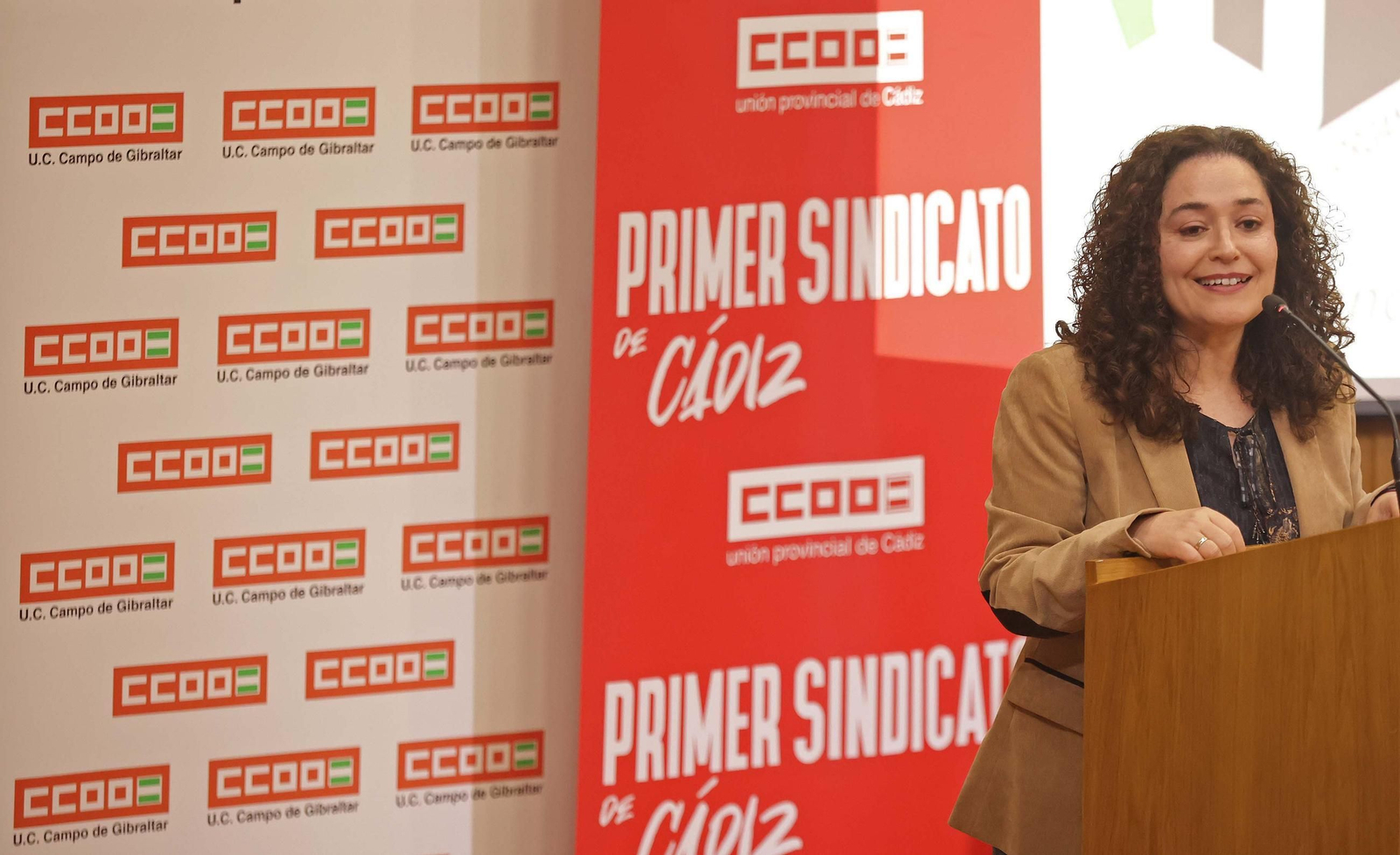 Fotos del 13º Congreso comarcal de CC.OO celebrado en Algeciras