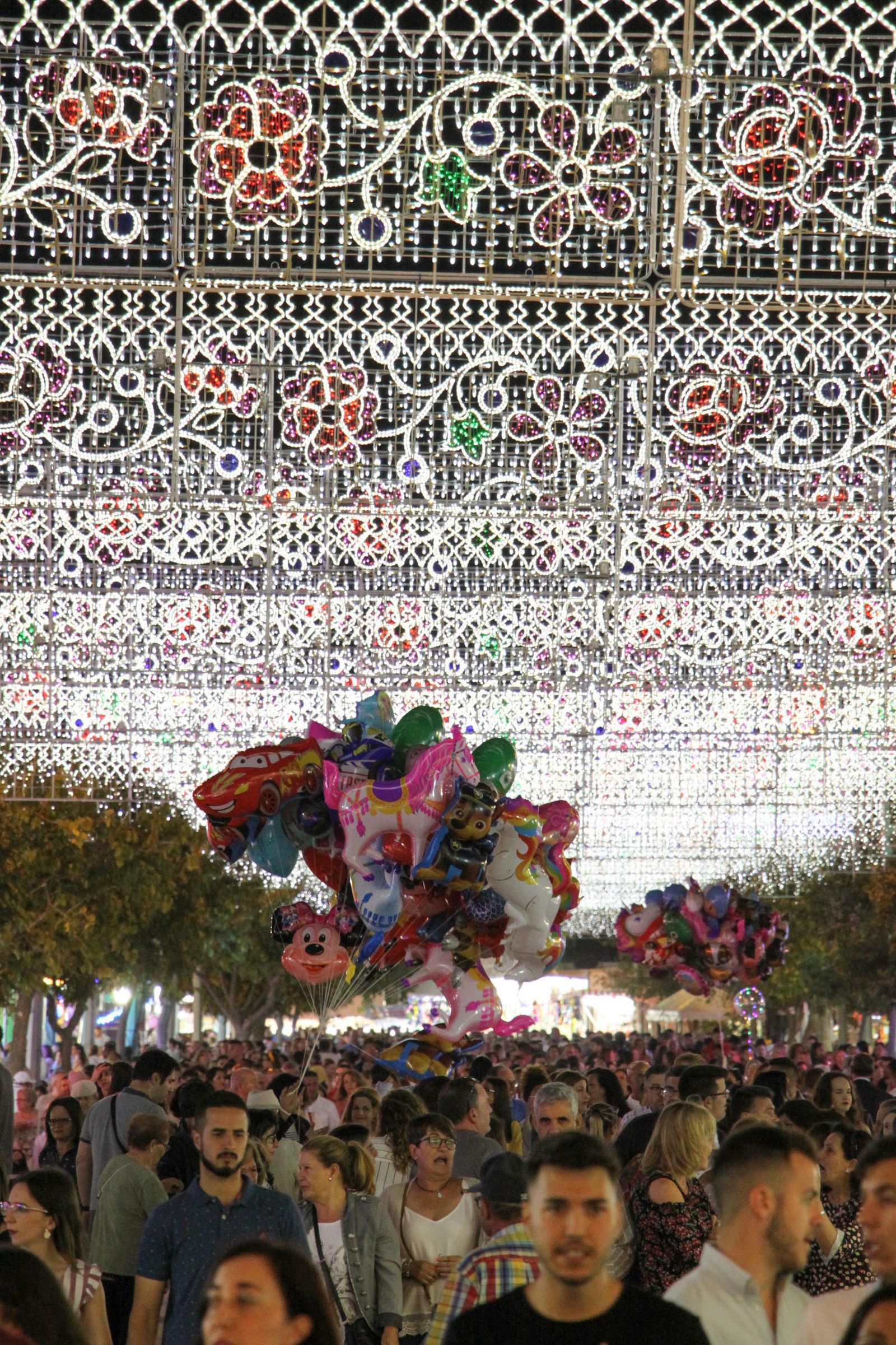 Primer día de Feria en Chiclana