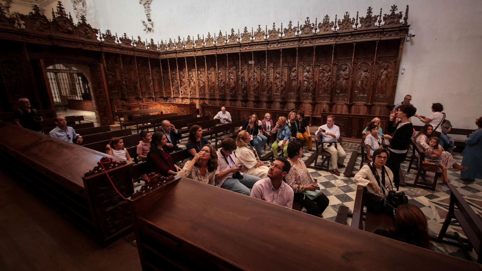 Imágenes de las primeras visitas públicas a La Cartuja de Jerez