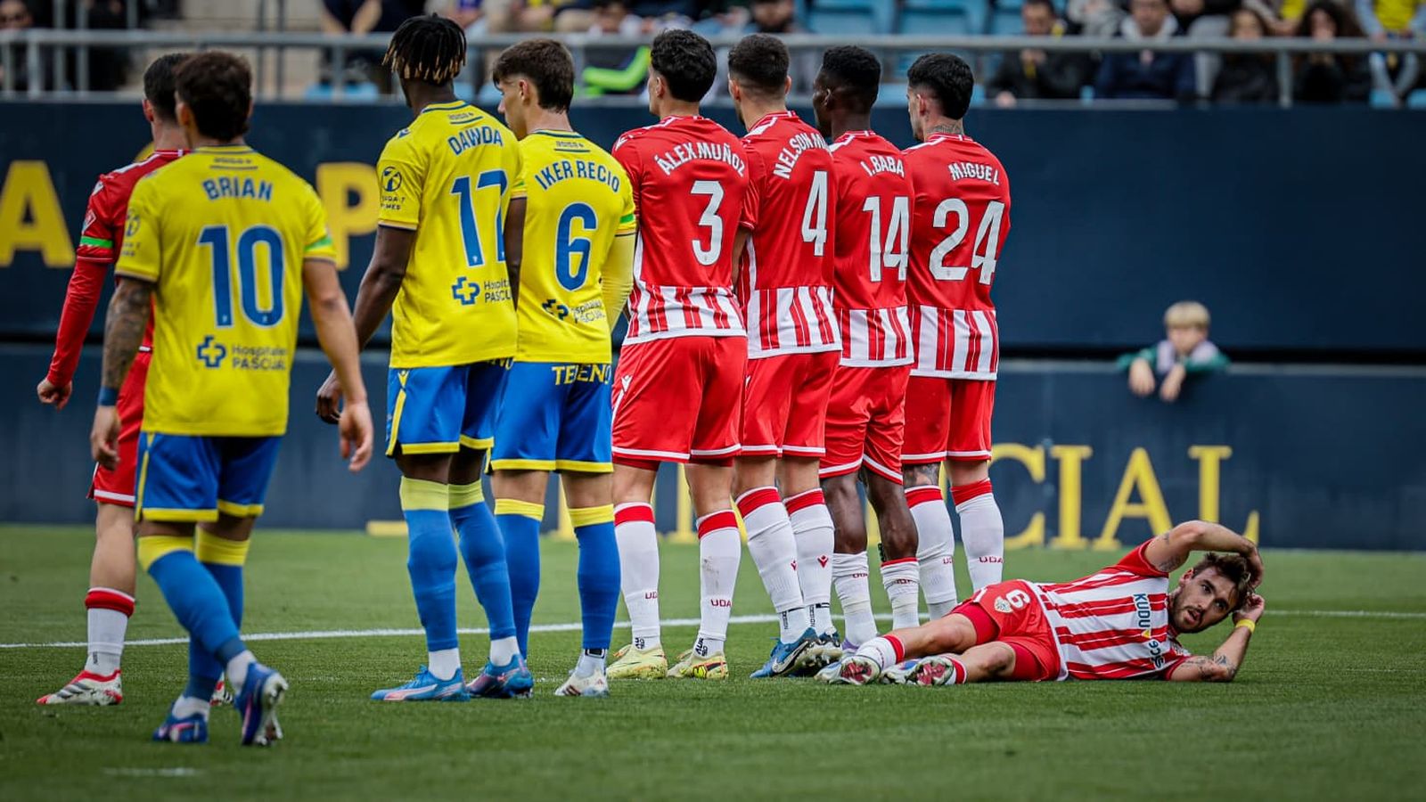 Un lance del Cádiz-Almería.