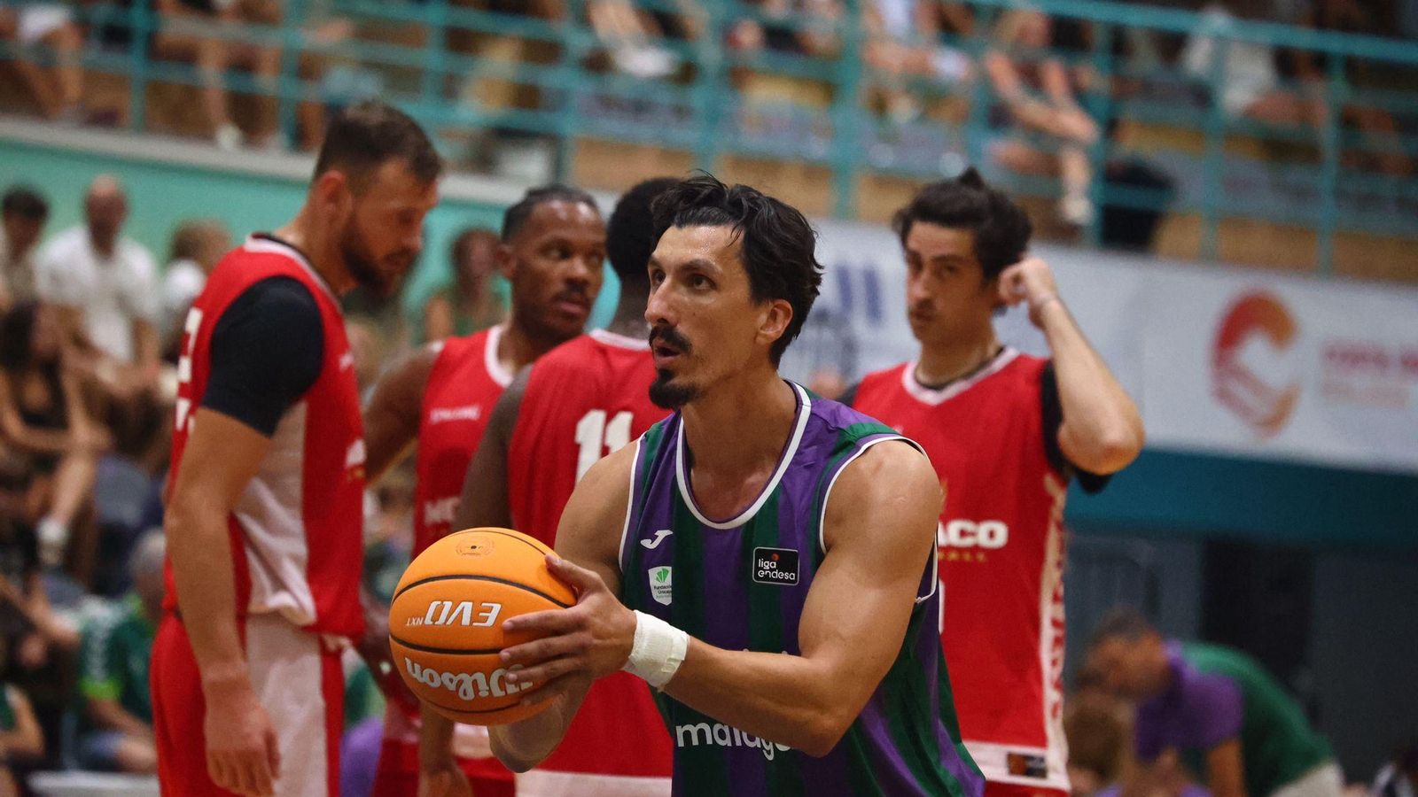 El Unicaja - Mónaco, en fotos