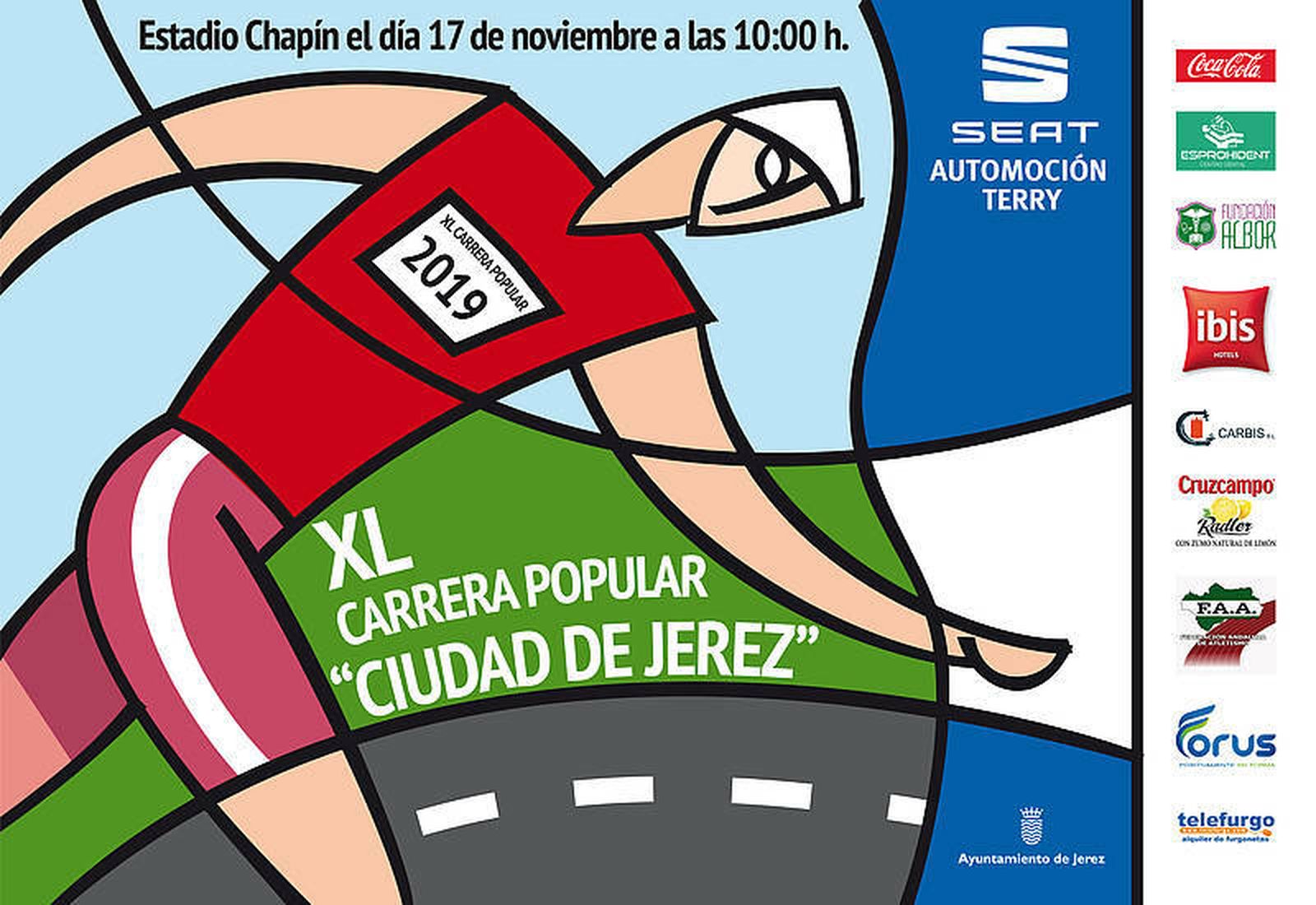 CARRERA POPULAR. La Carrera Popular 'Ciudad de Jerez' se celebra este domingo 17 de noviembre a las 10 horas. Puede informarse en la Delegación de Deportes a través del teléfono 956 149 000 o por correo a deportes@aytojerez.es.