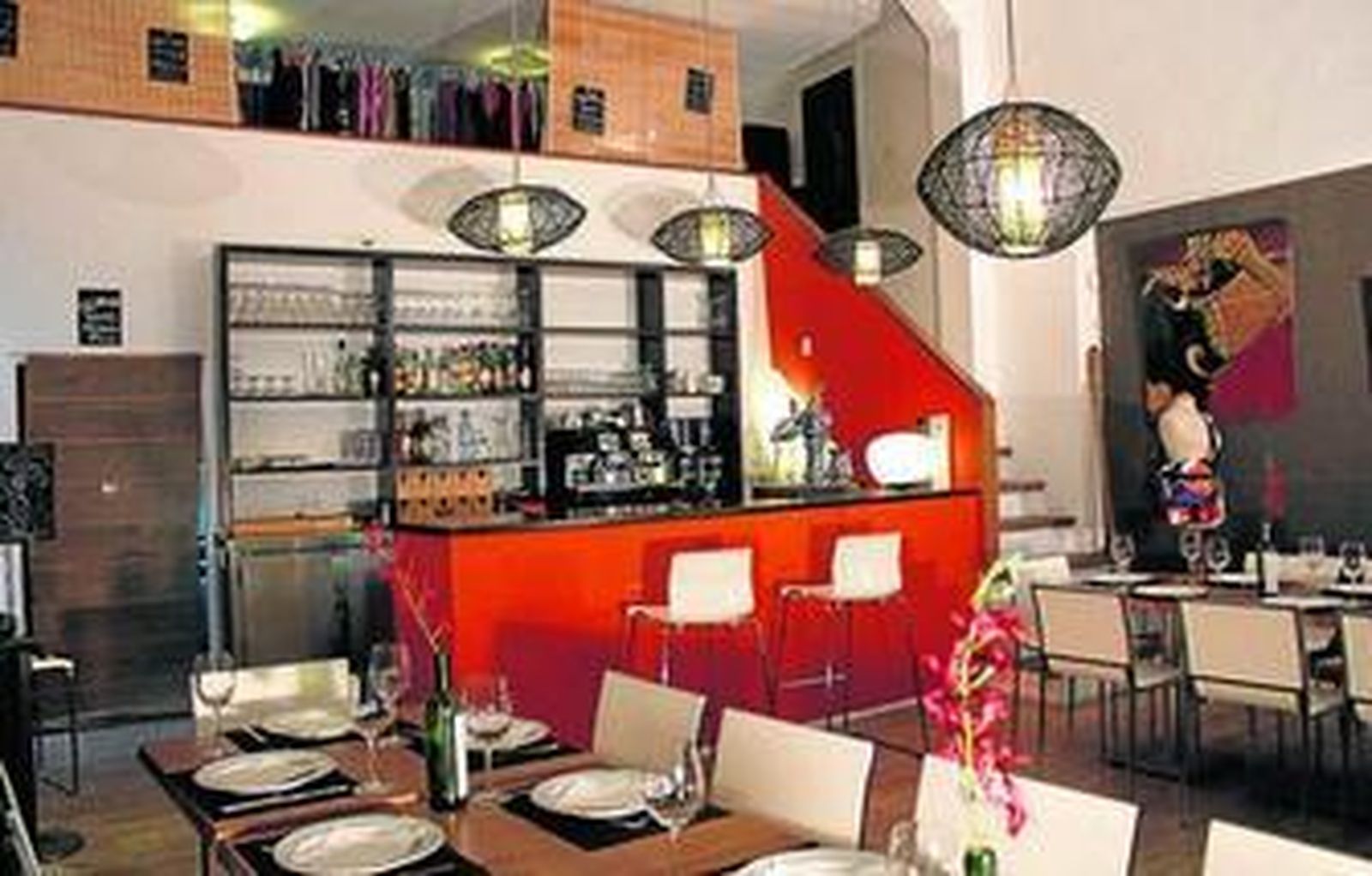 Zona donde se celebran eventos gastronómicos.