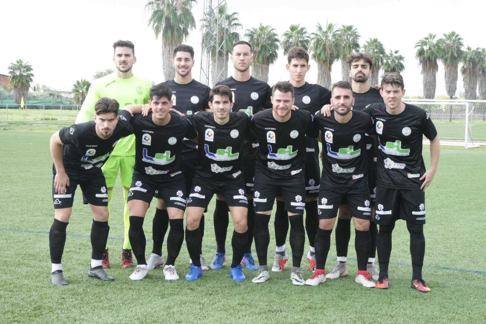 Un once inicial de esta temporada del Lucena.