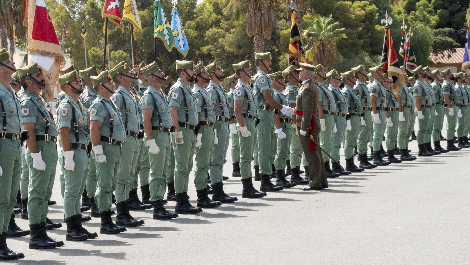 El CV (105) aniversario fundacional de la Legión