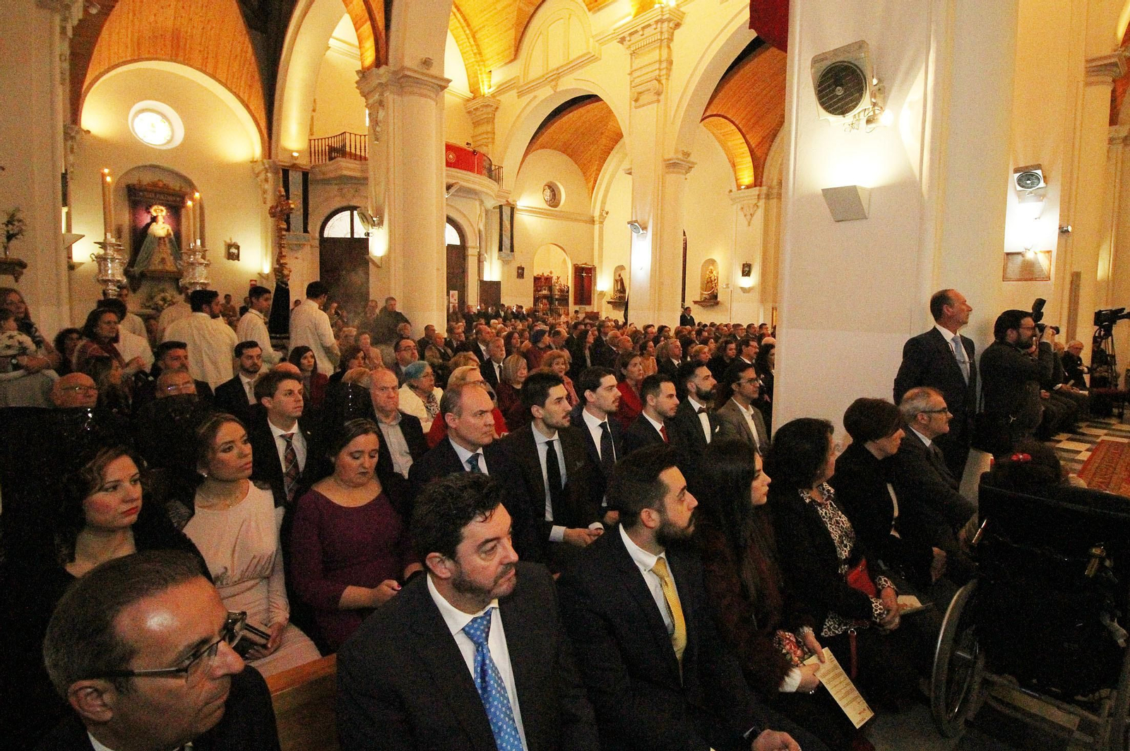 Imágenes de la bendición de la Virgen del Carmen