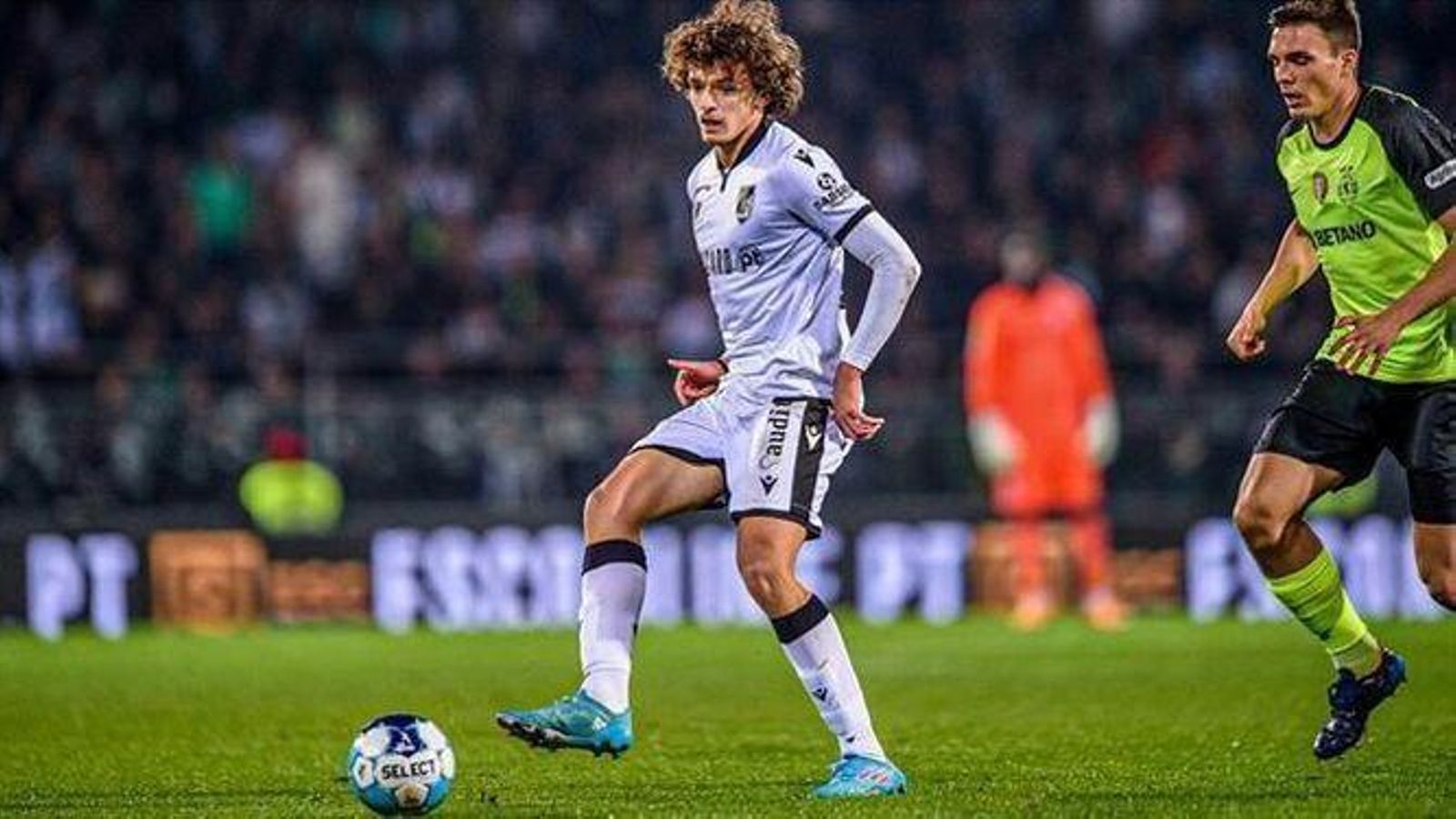 Gui Guedes, durante un partido con el Vitoria de Guimaraes.