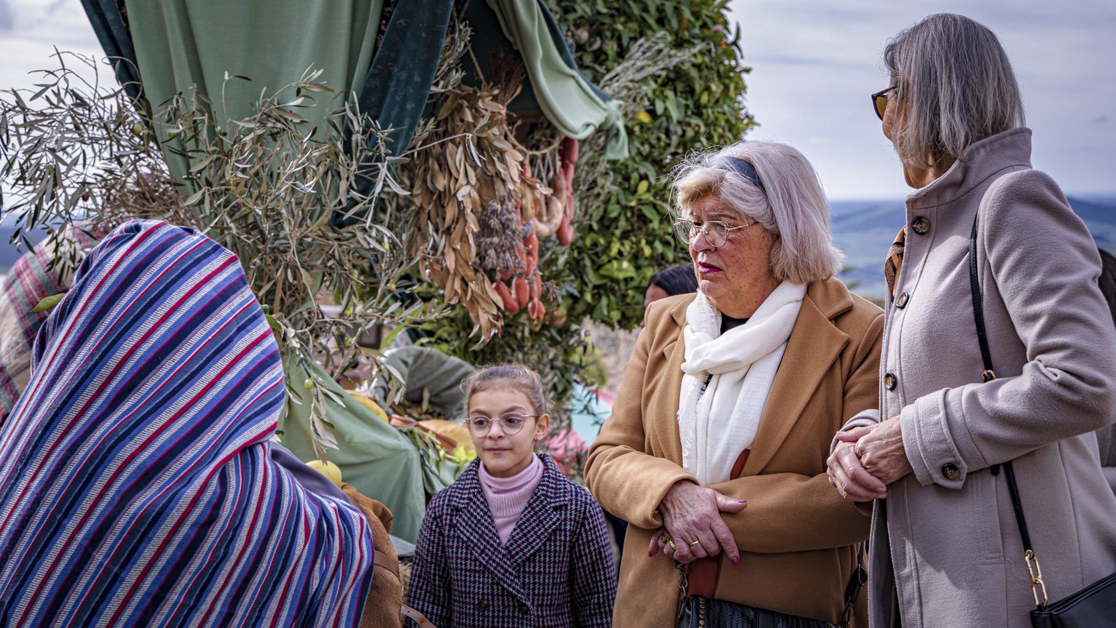 Las imágenes del Belén viviente en Medina Sidonia