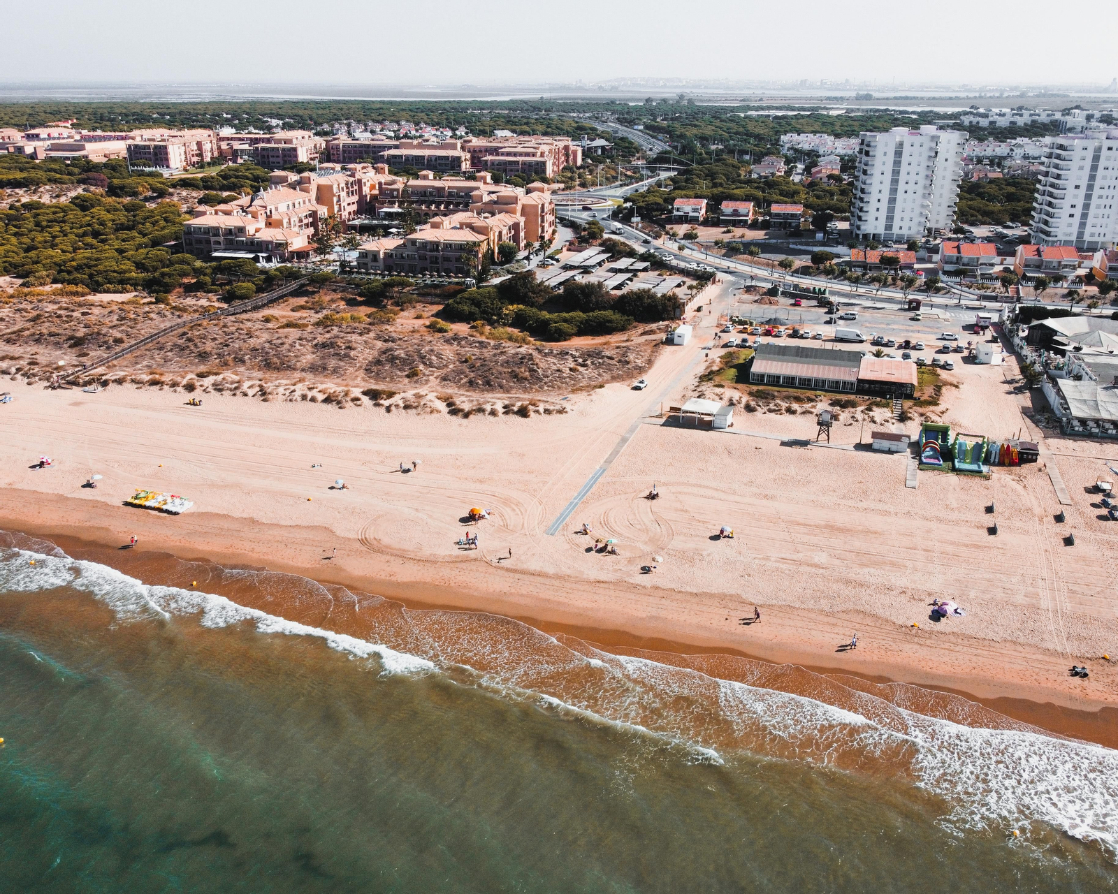 La Costa de Huelva a vista de pájaro