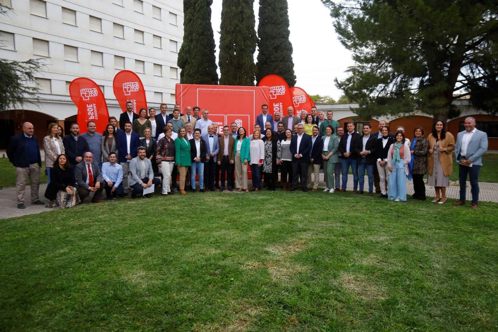 Presentación de los candidatos del PSOE de Córdoba a las elecciones municipales del 28-M.