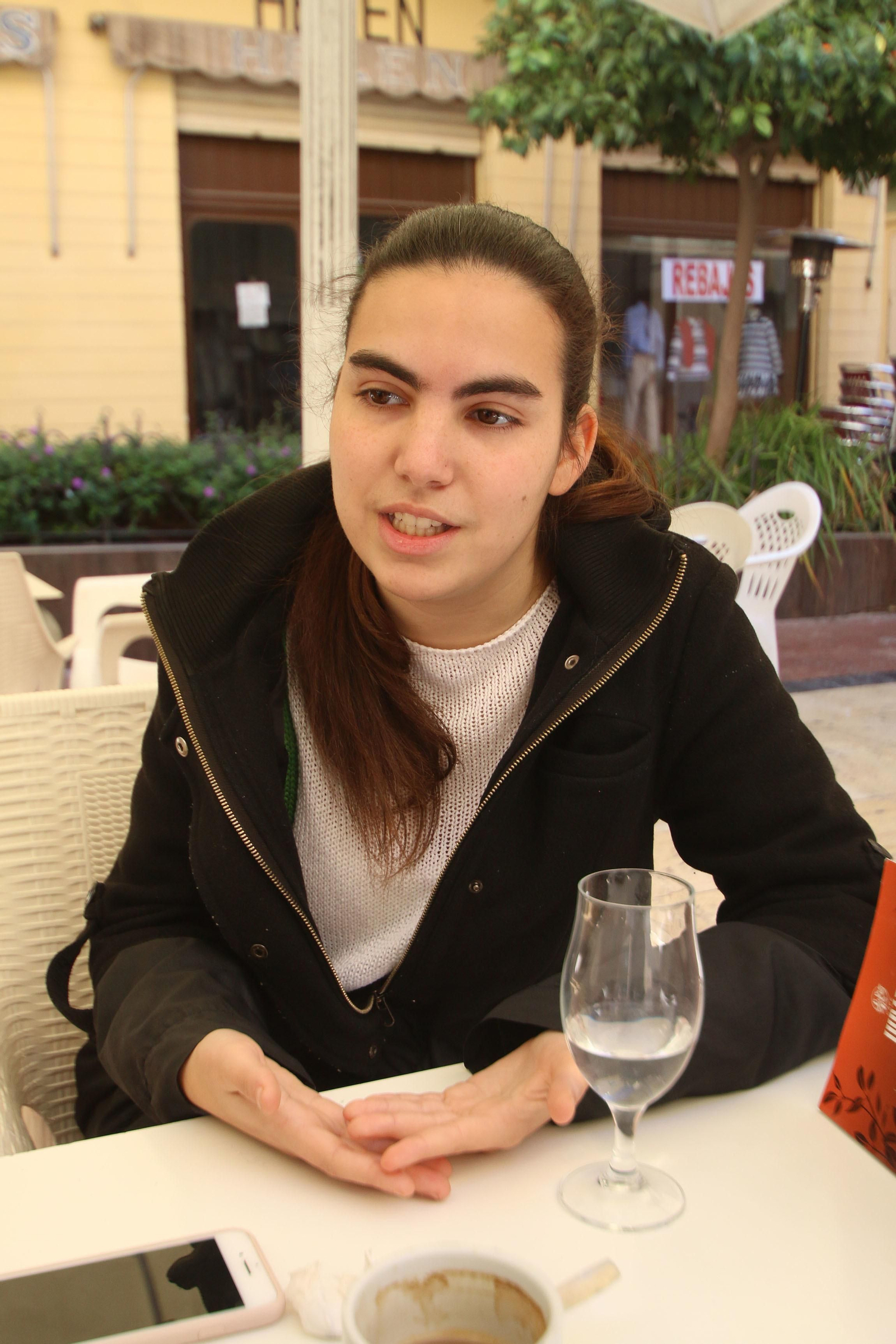 María Medina, voluntaria de Argar