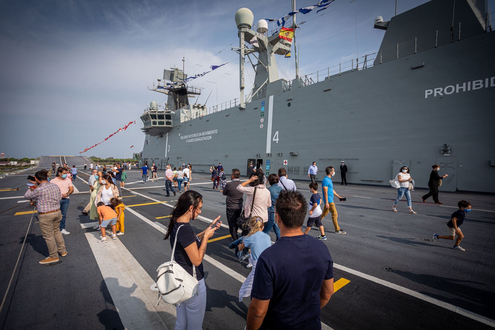 Imágenes de la jornada de puertas abiertas en la Base Naval de Rota