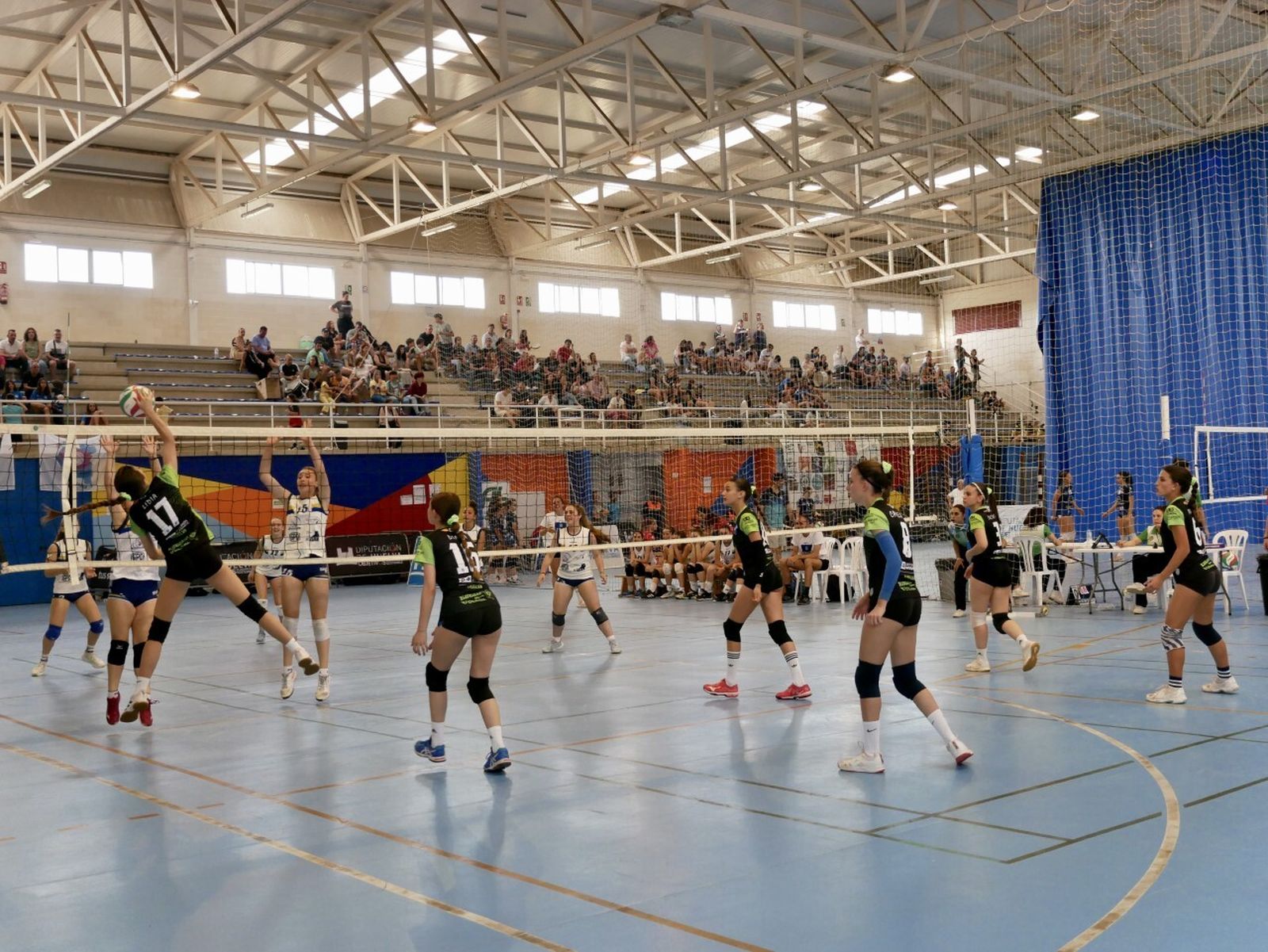 El CD Estuaria, durante un partido.