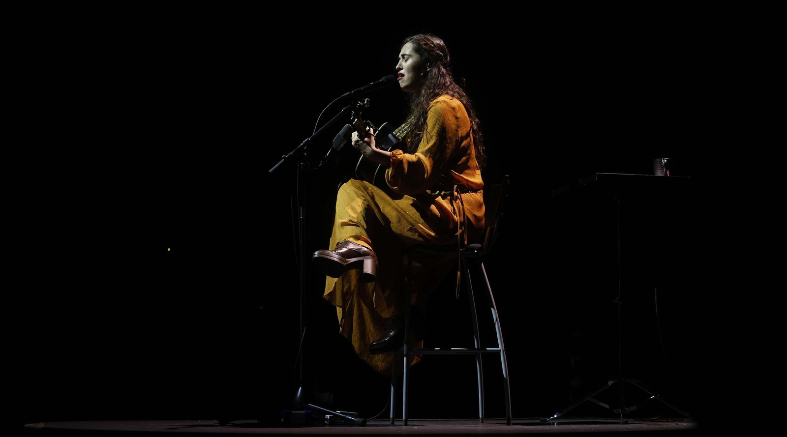 Las fotografías del concierto de Silvia Pérez Cruz en el palacio de Congresos de La Línea