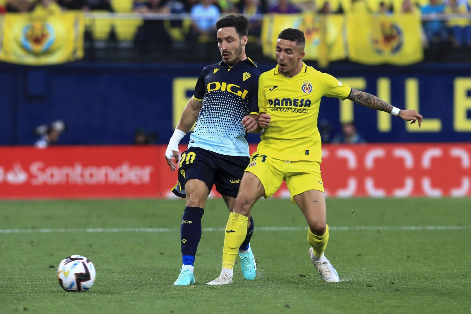 Las imágenes del Villarreal-Cádiz CF