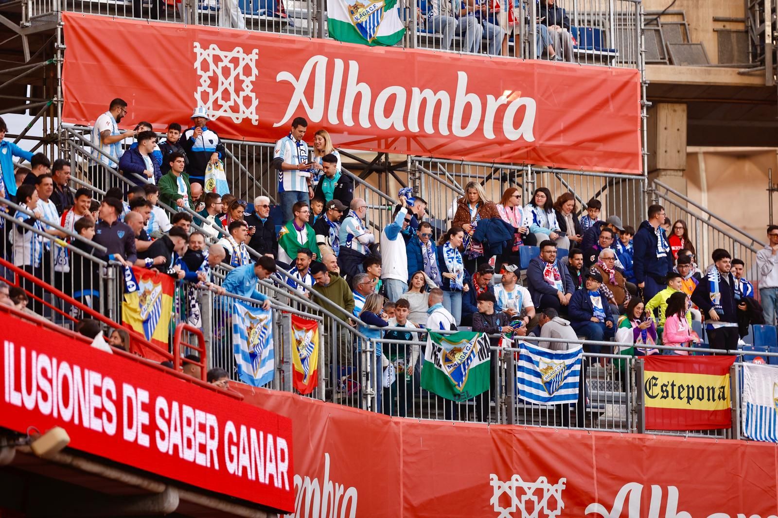El Granada-Málaga CF, en fotos