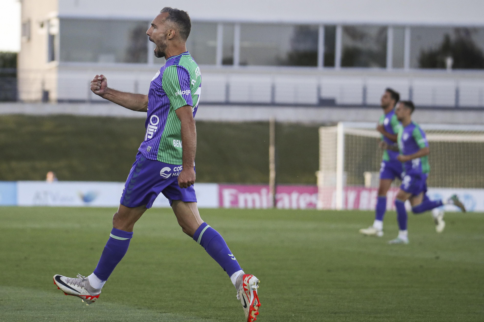 El Málaga CF-Real Madrid Castilla, en fotos