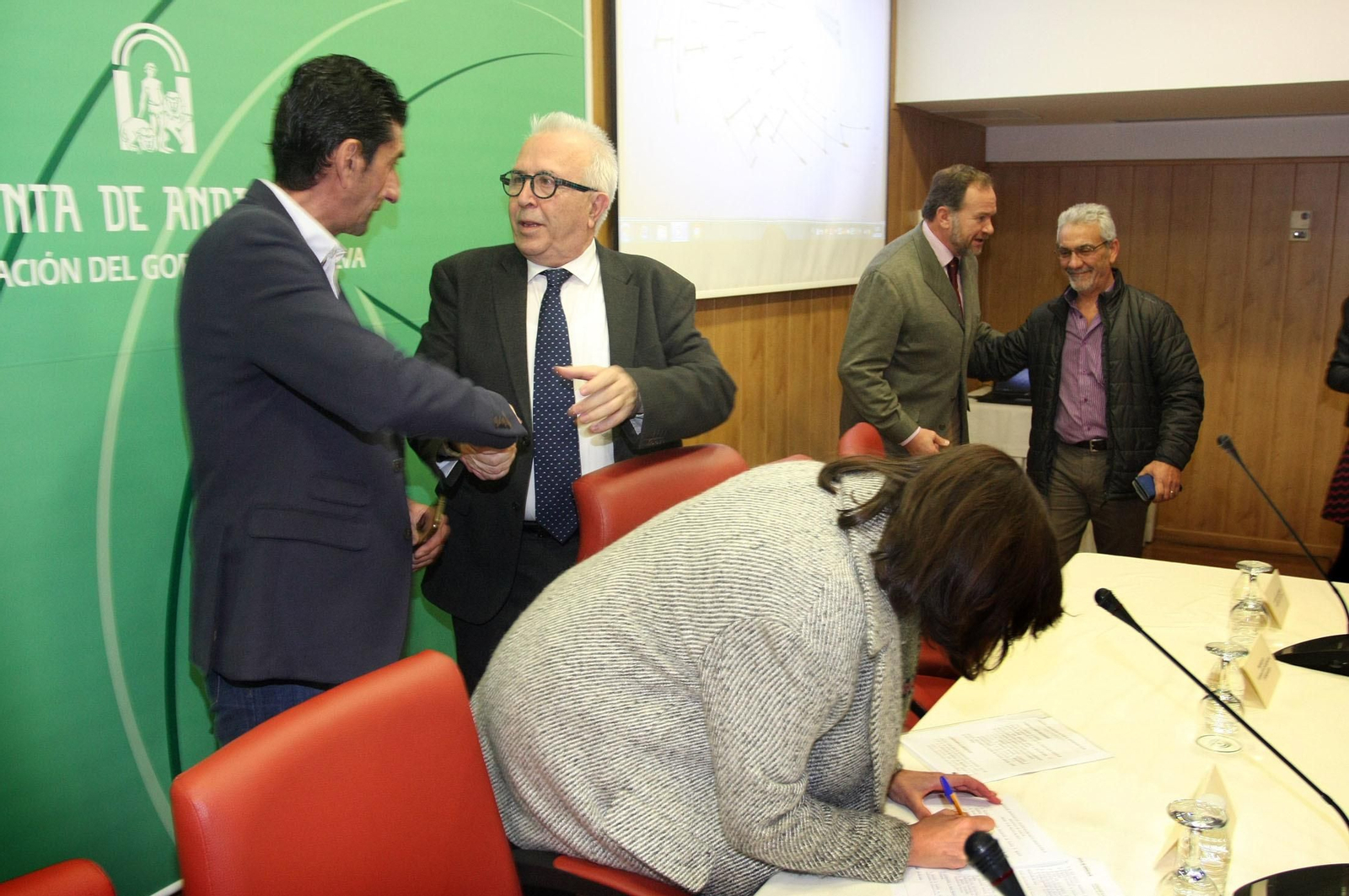 Presentación del Pacto Andaluz por la Industria en la delegación de la Junta en Huelva