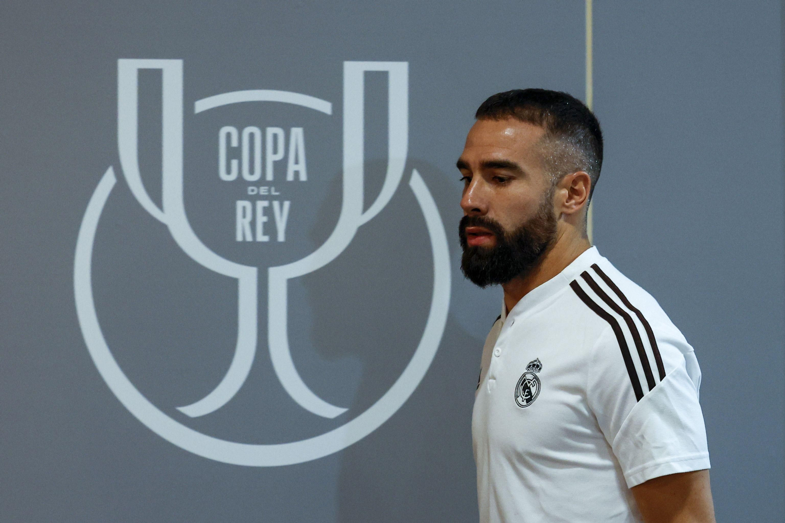 Las fotos de Real Madrid y Osasuna para la final de la Copa en Sevilla