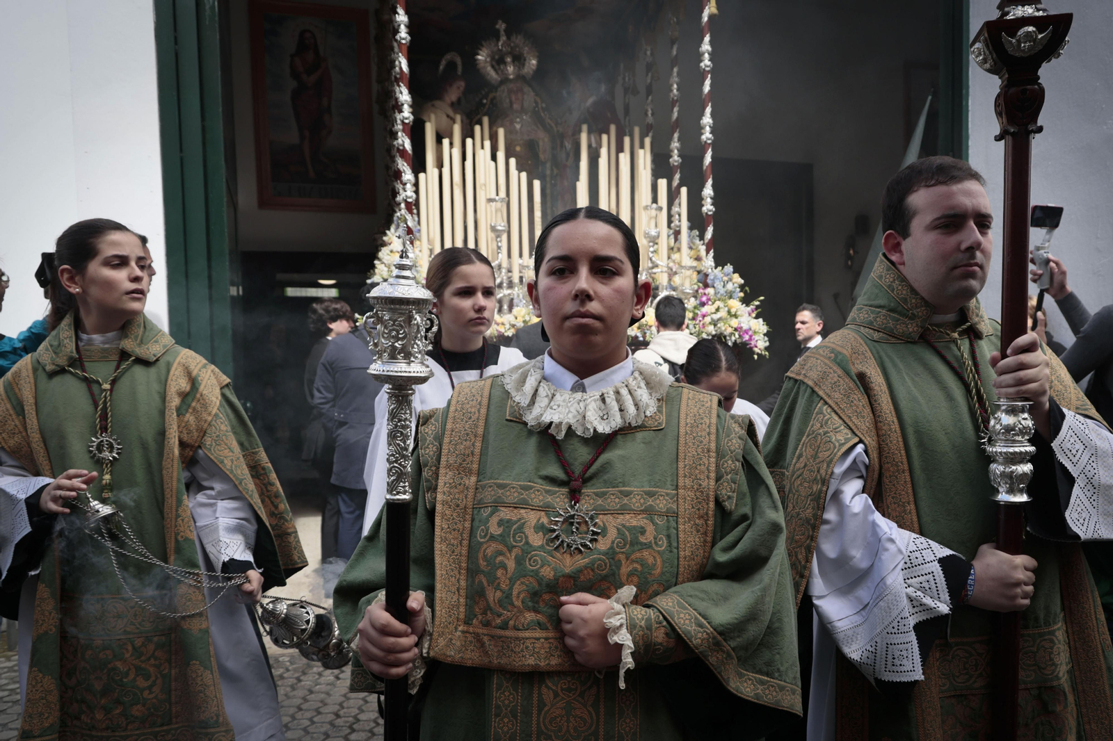 Ls imágenes de la Hermandad del Sol
