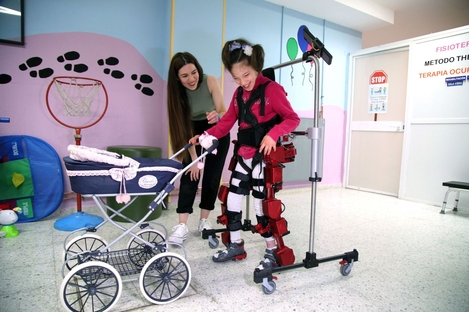 El innovador exoesqueleto para personas con parálisis cerebral, en imágenes