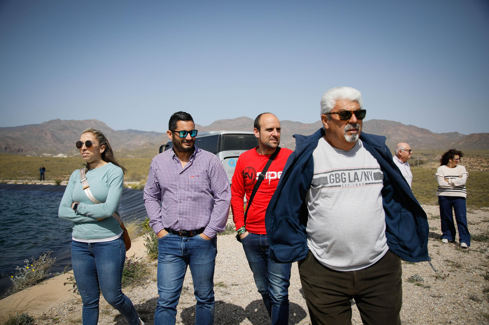 CUCN visita la desaladora de Carboneras y las balsas de Níjar
