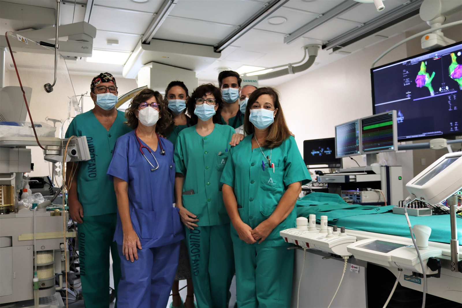 Equipo de la Unidad de Arritmias Pediátricas.