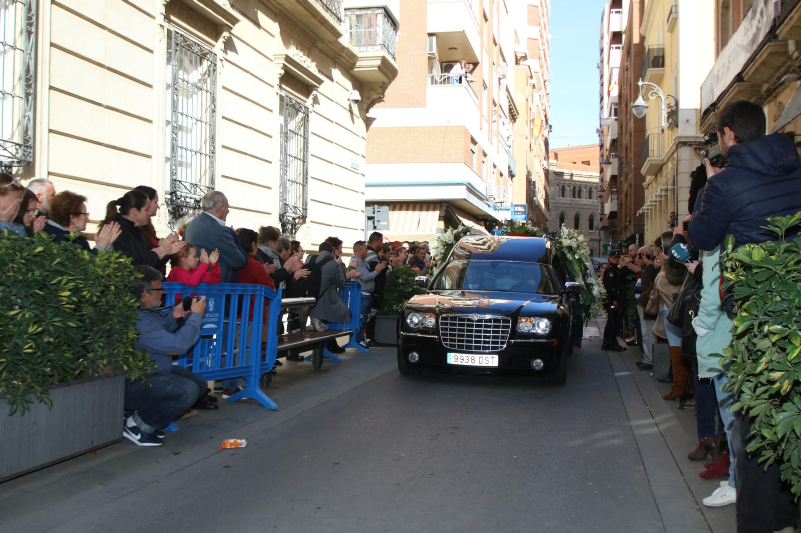 Las imágenes de la capilla ardiente por Gabriel