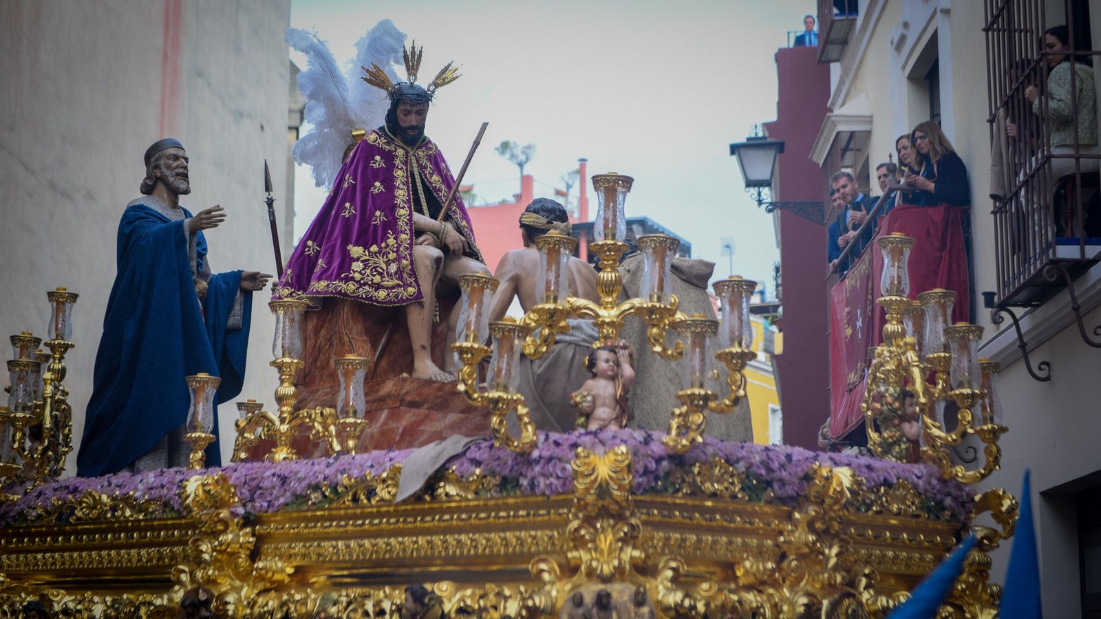 Las imágenes de la Hermandad de San Esteban en la Semana Santa de Sevilla 2024