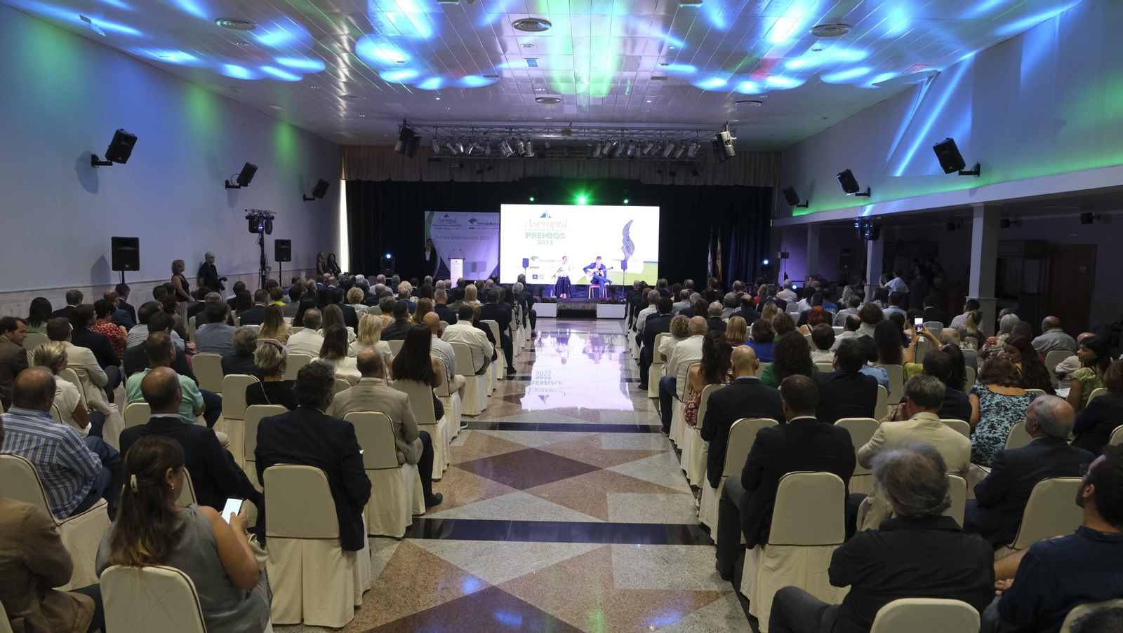 Imágenes de la gala de entrega de los Premios Asempal 2023, en el Hotel Playadulce