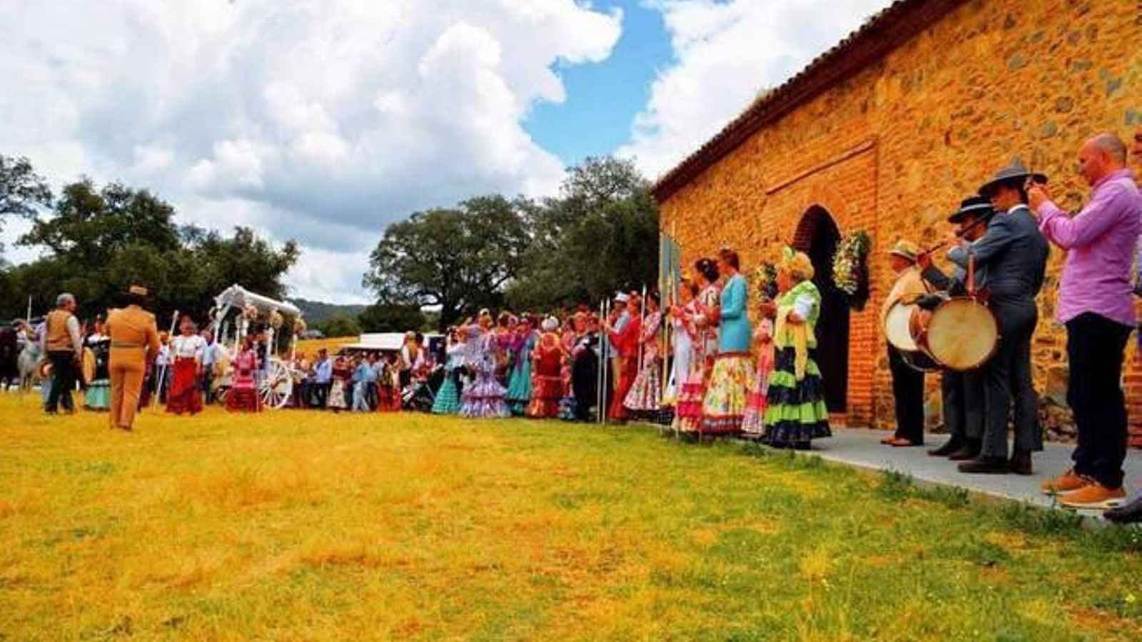 Imagen de archivo de la romería de La Nava.