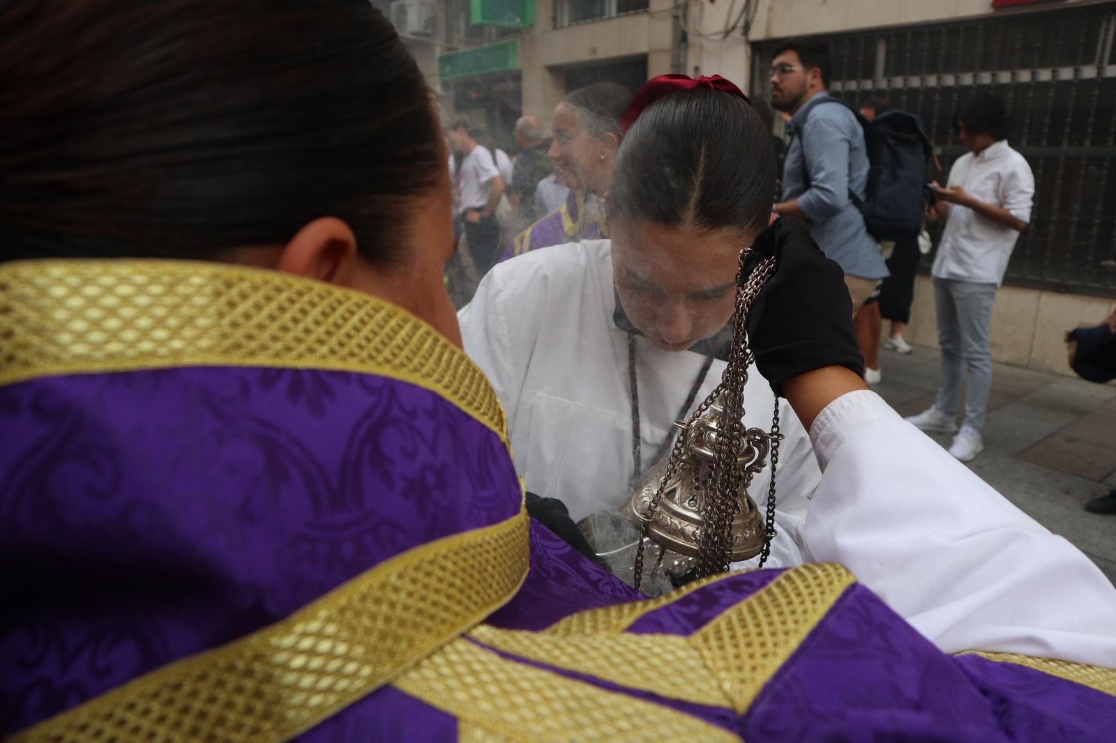 Extraordinaria de la Virgen del Valle de Huelva en imágenes