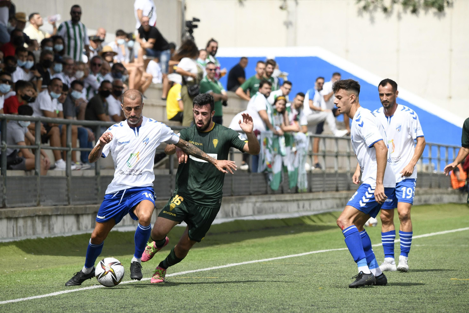 El empate del Córdoba CF ante el Tamaraceite, en imágenes