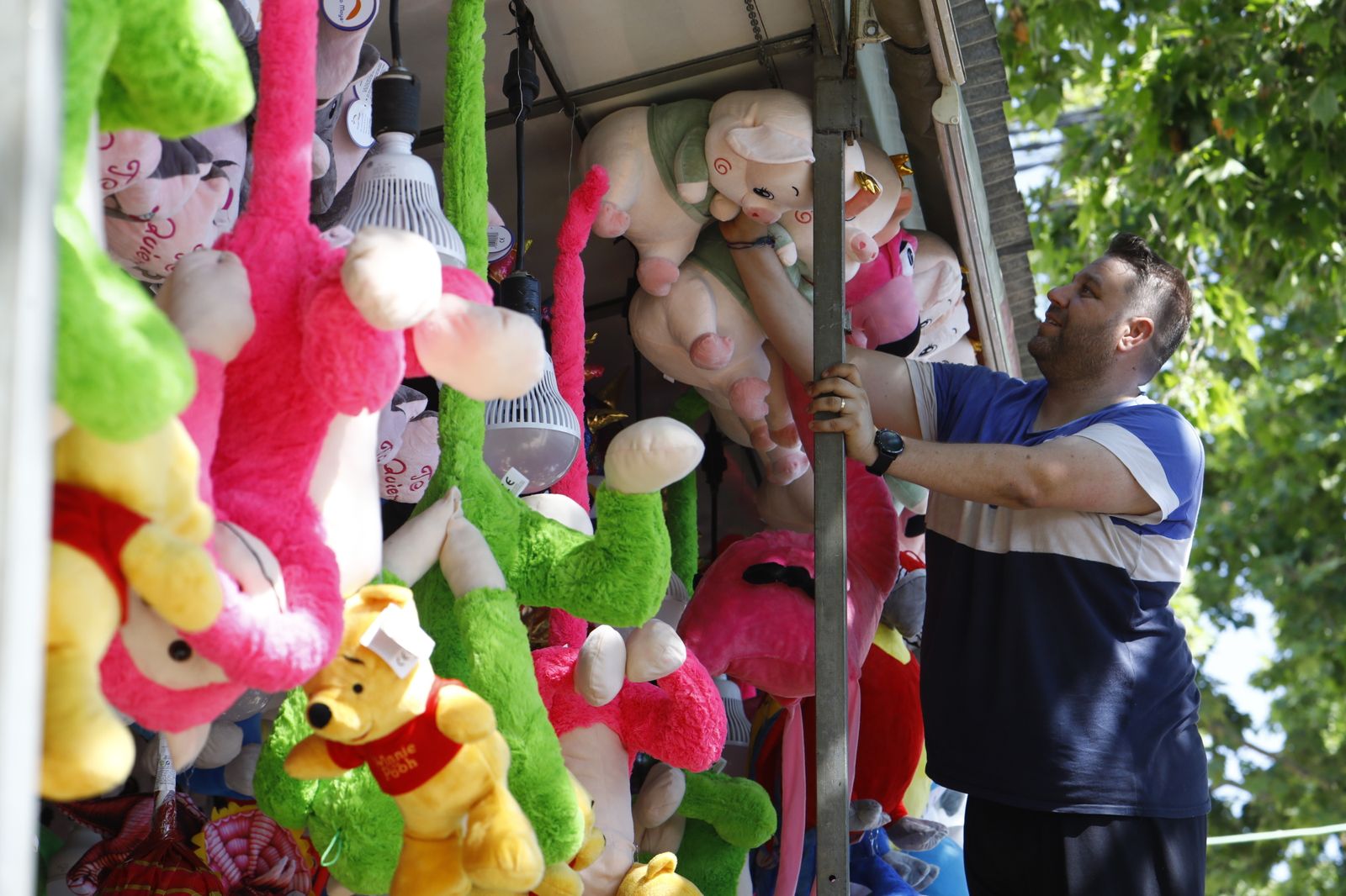 Un recorrido en imágenes por El Arenal a horas de que comience la Feria de Córdoba