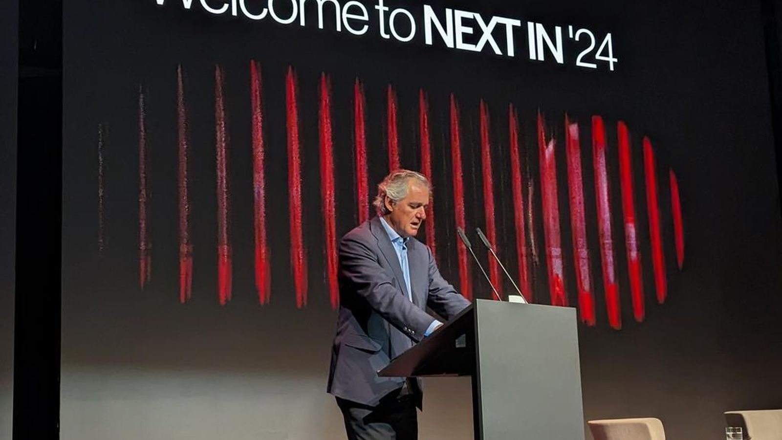 José Manuel Entrecanales, presidente y CEO de ACCIONA en la inauguración del Next In Summit