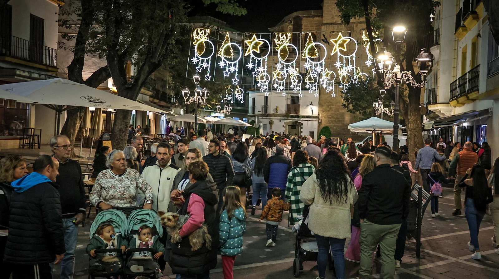 Jerez enciende su alumbrado navideño
