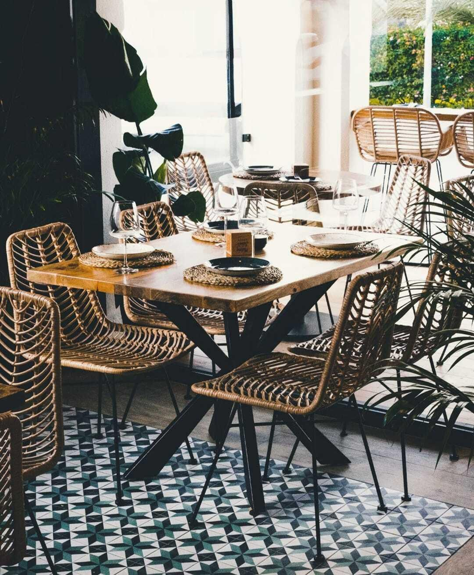 Uno de los rincones de Rasa, en Chiclana.