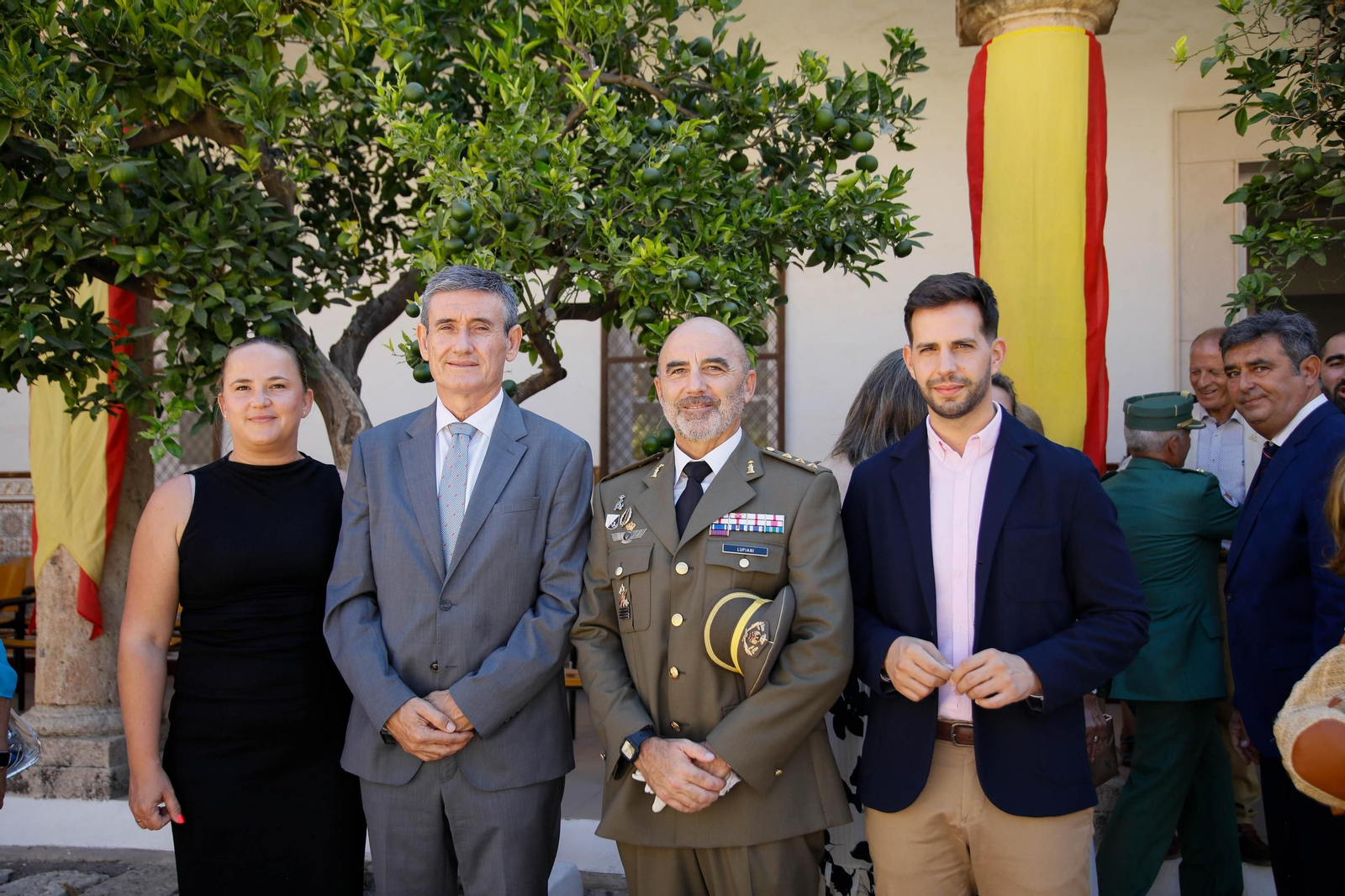 Toma de posesión del coronel José Manuel Lupiani Castellanos, en imágenes