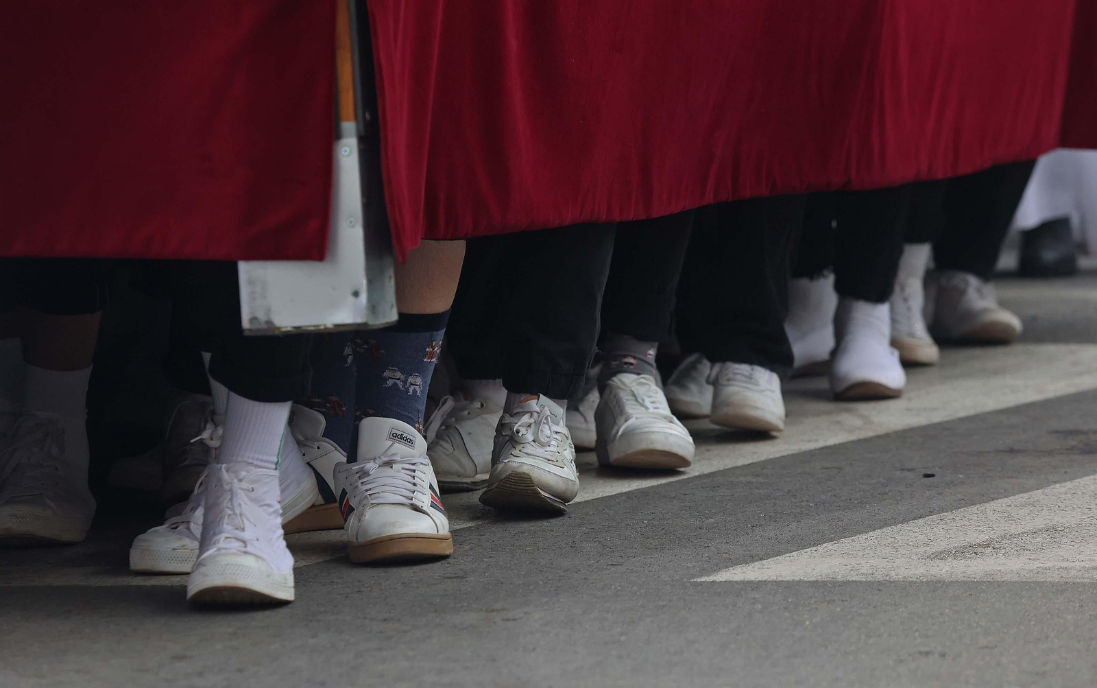 Fotos del Domingo de Ramos en Algeciras: La Borriquita y Oración en el Huerto