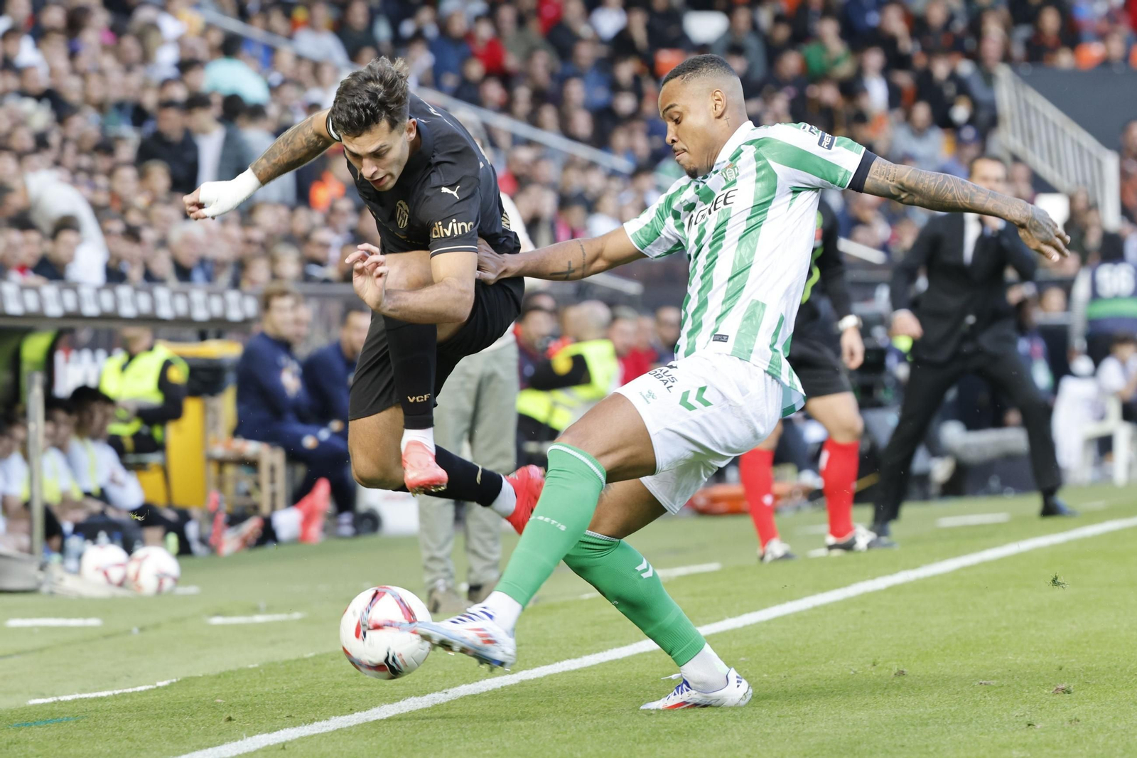 Las fotos del emotivo Valencia - Betis