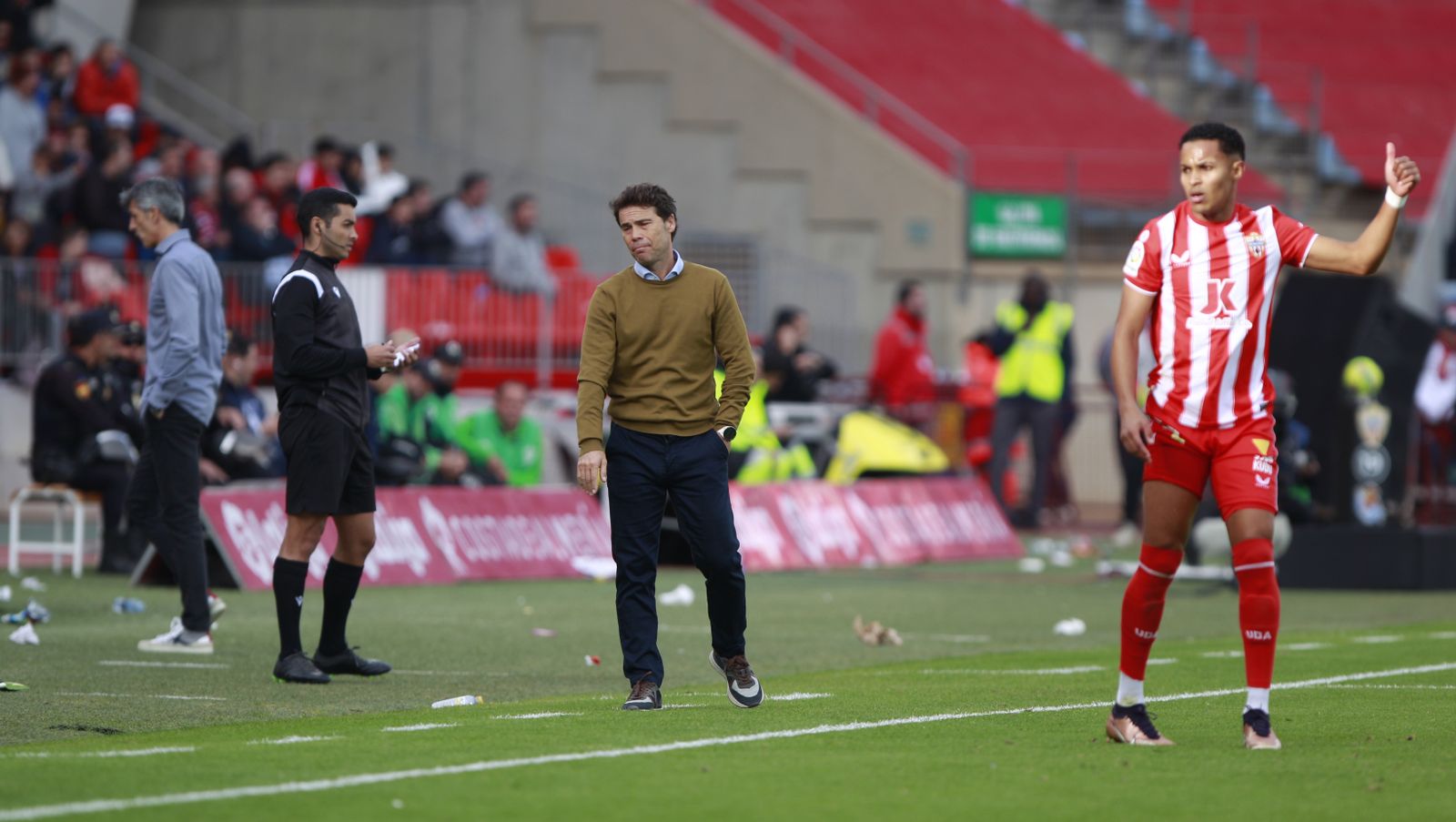 Imágenes del partido U.D. Almería-Real Sociedad