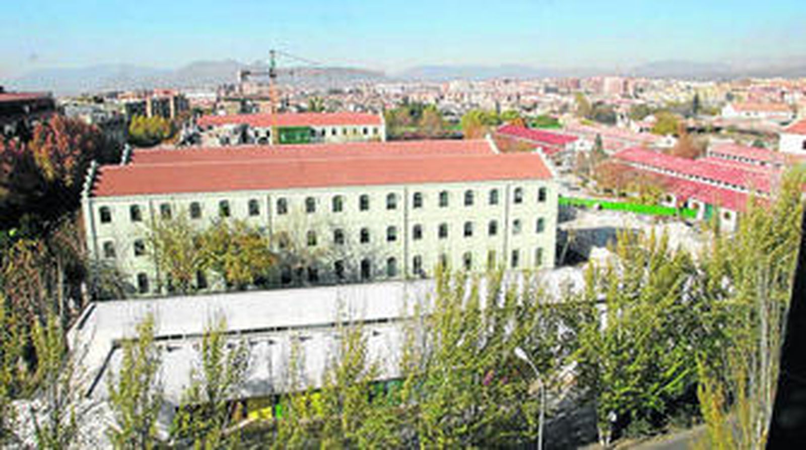 Complejo de los Mondragones, espacio en el que estaba contemplado el aparcamiento.