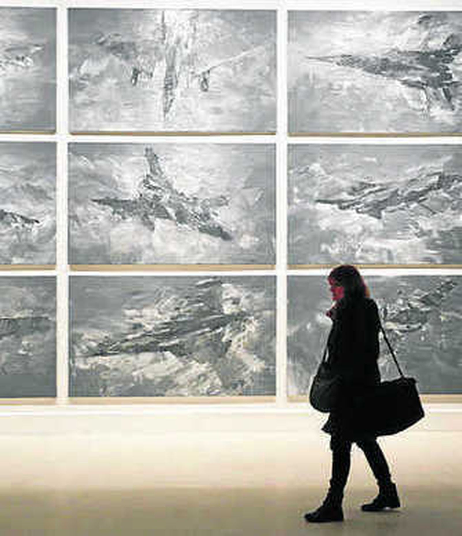 Una de las obras en el CAC.