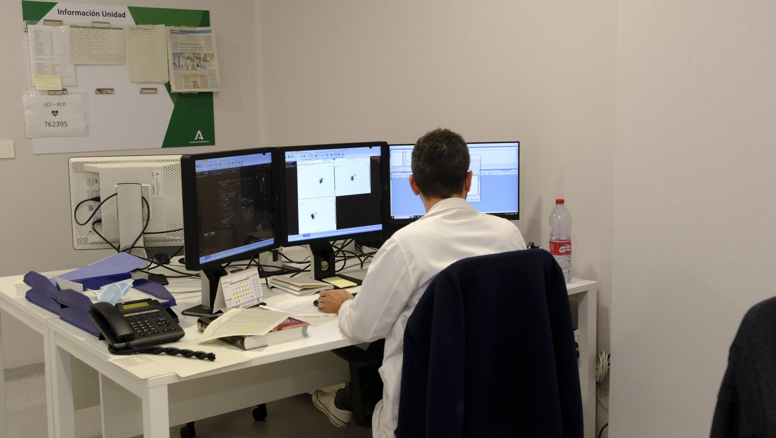 Imágenes del PET-TAC del Hospital Torrecárdenas