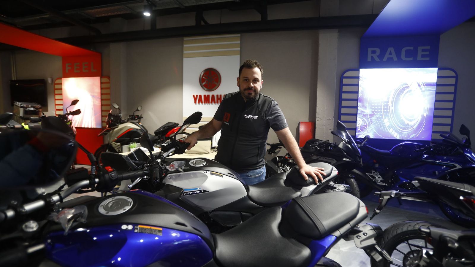 Alfonso en Motos Vicente